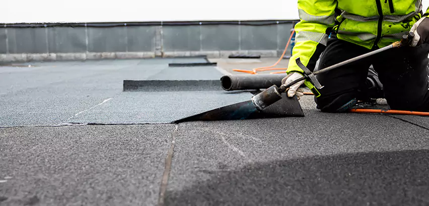 Residential Flat Roof Repair in Brenham