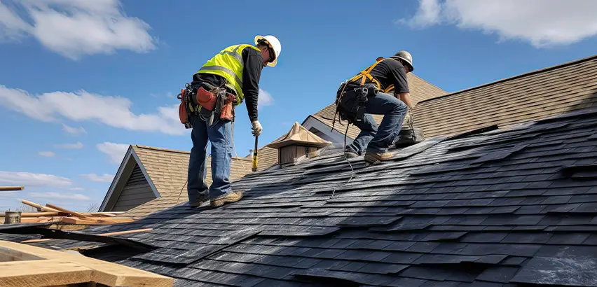 Shed Gutter Installation in Brenham